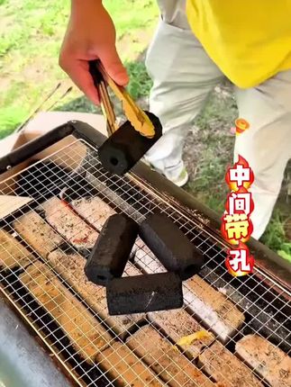 #环保六棱木炭 高温耐烧无烟机制炭#户外室内使用取暖烧烤野炊多功能#木炭#好物推荐