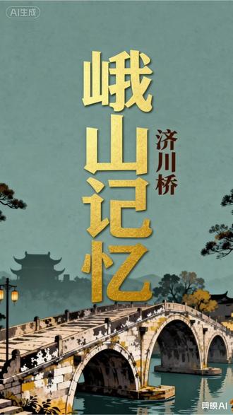 在峨山的岁月长卷里,除了锦屏山的苍翠、天子庙的钟声,还静静卧着一座被时光轻掩的古桥——济川桥。#记录历史的痕迹