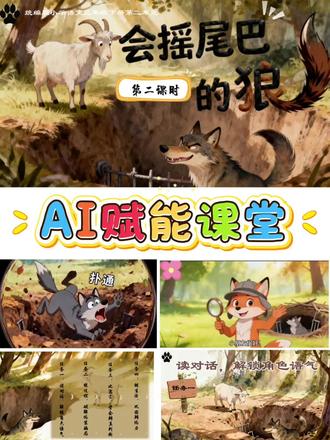 🐺参考何捷老师课堂指导理念设计的《会摇尾巴的狼》第2️⃣课时教学设计,十分贴合三年级孩子具象思维特点,把寓言教学玩出趣味,专ye度拉满,课堂互动感直接拉满💯
😄整堂课围绕3大核/:heart学习任务群展开,层层递进落实单元语文要素:
✅角色对话品读任务群
✅pian局识破梳理任务群
✅寓言对比迁移任务群
🌵从ai侦探情境导入,到抓提示语练分角色朗读,再到用“问—看—辨—判”梳理逻辑、结合《农夫与蛇》对比悟理,最后落地生活防骗实操,每一个环节都贴合三年级孩子的认知规律,不枯燥、重体验、强输出~
#会摇尾巴的狼 #三下公开课 #会摇尾巴的狼公开课 #Ai赋能公开课 #vr体验公开课