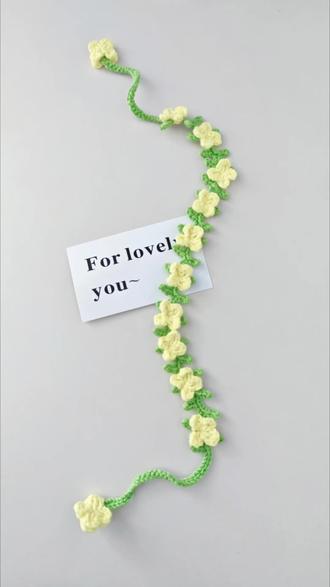 钩织油菜花发带#钩织教程 #我做的春日限定手工 #上热门 #创作者扶持计划 #种草激励计划