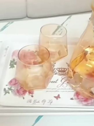 欧式托盘:,密胺加厚家用仿陶瓷水杯壶托盘,茶盘长方形收纳桌面盘#家用好物 #生活用品 #好东西一起分享 #家居好物 #每日分享