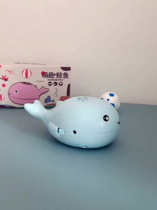 会悬浮的小鲸鱼风扇球萌翻了~#儿童玩具 #悬浮小鲸鱼 #母婴好物 #好物推荐