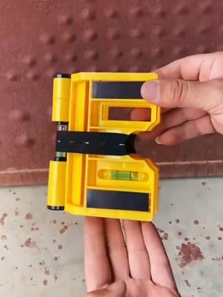 多功能立柱水平仪新款便携折叠水平尺新型迷你家用小型垂直水准仪#五金好物分享 #创意搭建