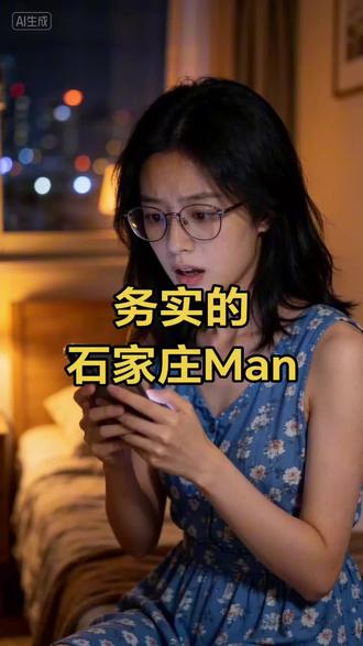 不说情话,只干实事的男人#石家庄最具幸福感城市 #幸福石家庄 #ai生成