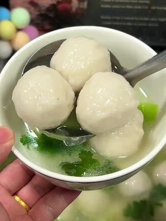 这款福州鱼丸真的太好吃了,QQ弹弹一口一个,鲜味十足#鱼丸#福州鱼丸