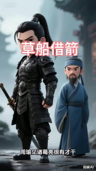 #每天一个故事#中国古代寓言故事 #草船借箭的故事 #三国故事讲解