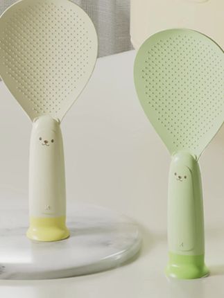 乐维荷吸盘式厨房饭勺可立式不粘米饭勺盛饭电饭煲站立家用#厨房好物 #饭勺 #不粘米饭勺#家用好物#可立式