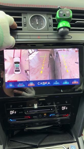 迈腾卡仕达360全景 大众迈腾升级卡仕达360全景 带哨兵模式带记录仪功能 超级清晰 #河北沧州大众迈腾升级改装 #河北沧州大众360全景影像