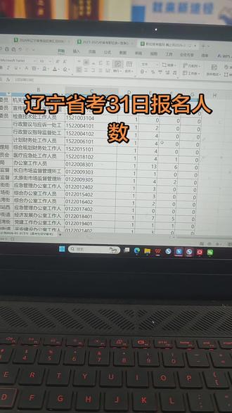 辽宁省考31日下午报名人数已经出了,没人缴费的岗位依旧很多#辽宁省考 #省考报名人数