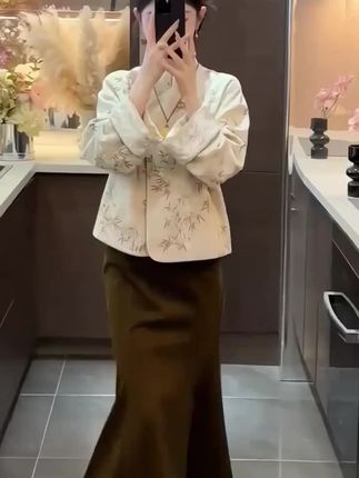 #高级感穿搭 #时髦穿搭 #中式风穿搭 #减龄气质 #国风服饰