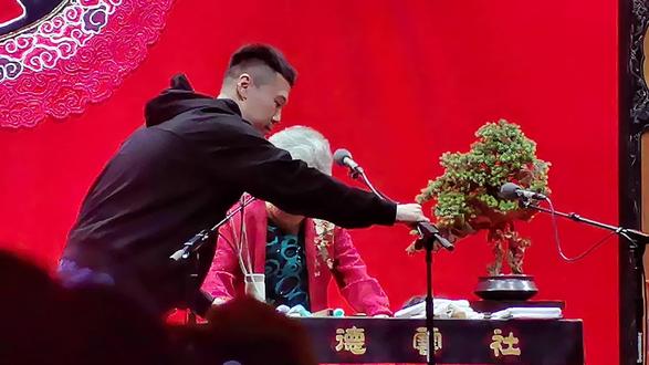 #文促会传统演艺工作委员会系列活动暨2025乙巳年“纲丝节”系列专场—之三 评书专场# 纪永霞(82岁高龄) 《大破冲霄楼》片段