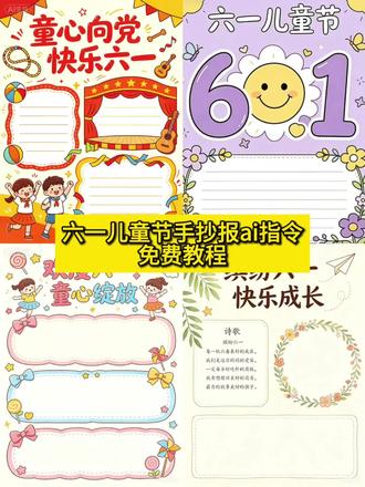六一儿童节手抄报生成教程来了,#六一手抄报 六一手抄报高级感 六一手抄报简单又漂亮 #六一手抄报模板可打印 六一儿童节手抄报 六一手抄报一等奖 六一手抄报二次元 六一手抄报简单 六一手抄报文案 六一手抄报四年级 #儿童节手抄报 儿童节手抄报简单 儿童节手抄报文字内容 儿童节手抄报文案 六一手抄报 六一儿童节手抄报 儿童节绘画 儿童手抄报 儿童节手抄报二次元 儿童节手工 #剪映 #剪映图片设计 儿童节手抄报一等奖 六一绘画高难又漂亮 儿童节手抄报难度仙气 六一手抄报简单漂亮 六一主题画可打印 端午节手抄报 六一儿童节主题绘画 手抄报儿童节快乐手抄报 节日祝福手抄报