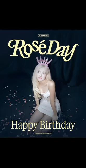 亲爱的rose生日快乐#朴彩英 #生日快乐 @roses_are_rosie @抖音能量站
