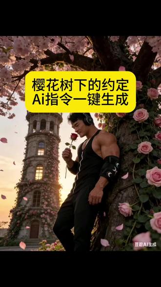 樱花树下站谁都美,我的爱给谁都热烈。樱花树下的约定豆包ai指令教程来啦!#樱花树下的约定#豆包ai#豆包P图已经nextlevel了 #李维刚 豆包a生成动
图樱花树下的约定等风也等你特效教程#豆包p图已经nextlevel了