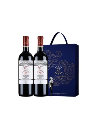 拉菲 精选尚品红酒礼盒装法国波尔多进口干红葡萄酒送礼 750ml*2#拉菲 #进口红酒 #干红葡萄酒 #好喝不贵 #葡萄酒