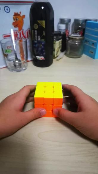 还原黄面七种情况的快捷公式#三阶魔方#教学