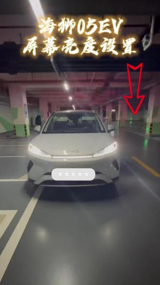 #比亚迪 #海狮05EV #厉害了我的车 设置一下屏幕亮度