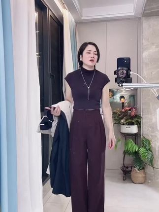 #简约大气 #源头实力厂家 #显高显瘦 #潮流穿搭休闲风 #穿搭女装