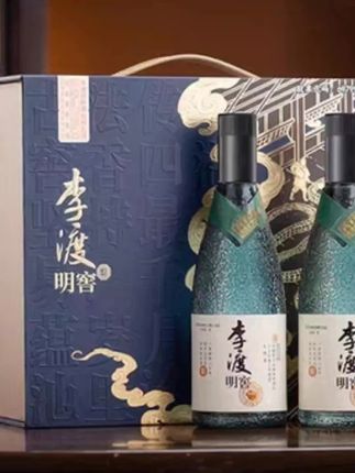 李渡明窖礼盒装,两盒 #李渡明窖 #李渡窖龄 #李渡高粱 #李渡酒 #李渡