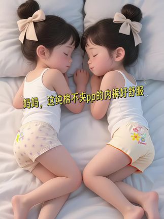 #女宝穿搭 #强烈推荐 #女童内裤 #舒适透气 #养娃那些事