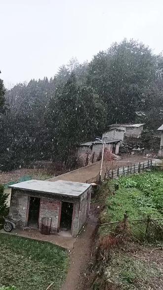 2026年的第一场雪