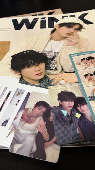 云熠wink杂志开箱!#云熠 #开箱 #wink杂志 #郝熠然 #云旗