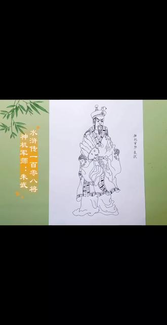 挑战临摹王万春《水浒传》一百零八将人物线描#跟着抖音学画画 #自学画画打卡 #画画其实很简单 #上热搜 #每日一画