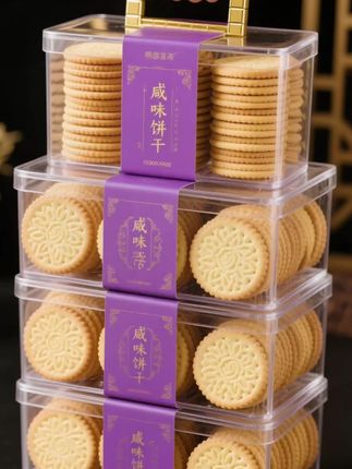 #饼干 家人们,上海万年青咸味饼干来啦,一口焦香酥脆,口齿留香,无添加蔗糖,好吃饱腹无负担#咸味饼干