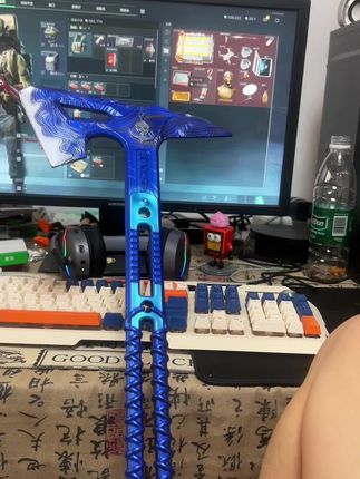 有什么事跟我的黑海说去吧!#玩具 #游戏周边 #三角洲行动 #黑海战斧 #是时候展现真正的技术了