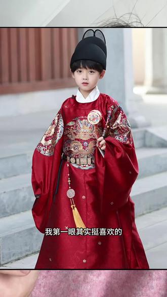 喵小喵汉服,儿童明制汉服#明制汉服推荐 #创作者中心 #创作灵感 #喵小喵原创汉服