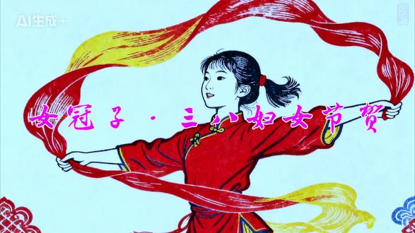 女冠子·三八妇女节贺(音乐词画)