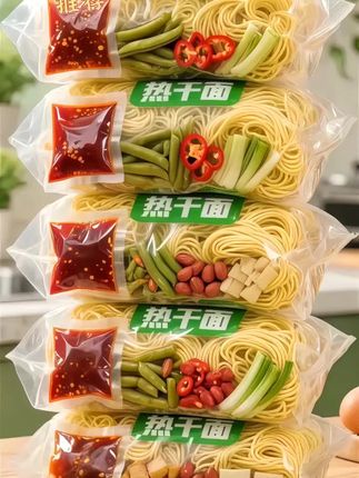 家人们!谁能拒绝一碗地道的武汉热干面啊!棕黄的面条裹满浓香酱汁,每一口都是碳水的狂欢!酸豆角的脆爽、葱花的清香、辣椒碎的微辣,多重口感在嘴里碰撞,嗦面的快乐这不就来了?现在下单,把武汉风味直接端上你家餐桌! #美食推荐 #武汉热干面 #太好吃了 #地方特色美食 #快来一起尝个鲜