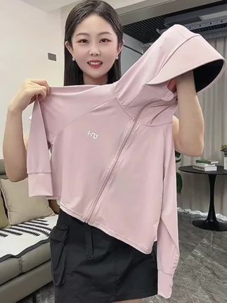 儿童防晒衣女童夏季防紫外线冰丝外套男童宝宝原纱薄款凉感防晒服#儿童防晒衣 #冰丝防晒衣 #速干防晒衣 #薄款防晒衣 #防晒服