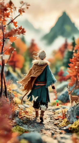 感受王维的意境之美!#水墨画 #古诗词