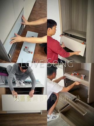 Imbot木工工具高身抽屉夹边距自适应多规格抽屉安装高效工具#木工工具 #高性能五金工具 #高效率五金工具 #五金实用工具 #在抖音入手的好东西