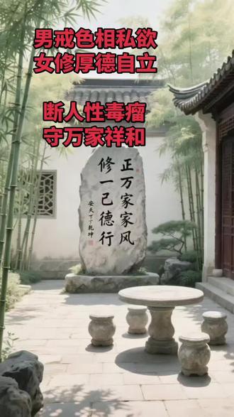 修一己德行,正万家家风,安天下乾坤。个人是家庭根基,家庭是家国的根基。
#寻找华夏文明复兴之道 #华夏文明是世界文化起源 #现代文明是传统文化的扩展 #传统文化现代解读 #中华文明五千年