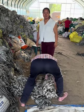 #旧飞机绳 #绳子 #养殖场专用