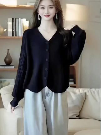 #针织开衫 #针织长袖 #女装