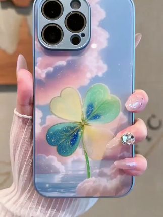 哇塞~这个四叶草手机壳也太好看了叭~爱了~是时候安排一个了 #快分享给你的好友 #仙女必备 #手机壳 #这个手机壳真的长在我心巴上了 #四叶草