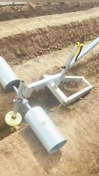 生姜种植新款种姜农具加厚盖土埋姜种工具种姜盖土大姜放土工具#热点 #农具 #生姜种植 #盖土 #埋土