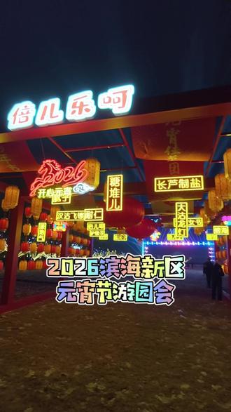 3月3日
滨海新区元宵节游园会
晚七点半到九点
泰达MSD
不见不散🏮