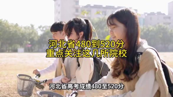 #大学专业 #选大学 #河北省 #高考志愿 河北省高考480至520分。重点关注这几所院校,就业好到爆。