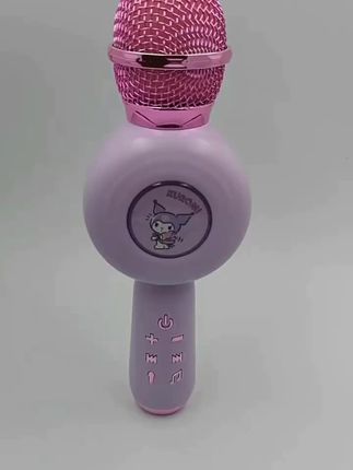 科乐熊儿童库洛米话筒小女孩玩具宝宝卡拉ok唱歌机音响麦克风回声#儿童乐器玩具 #小话筒麦克风儿童 #儿童小话筒