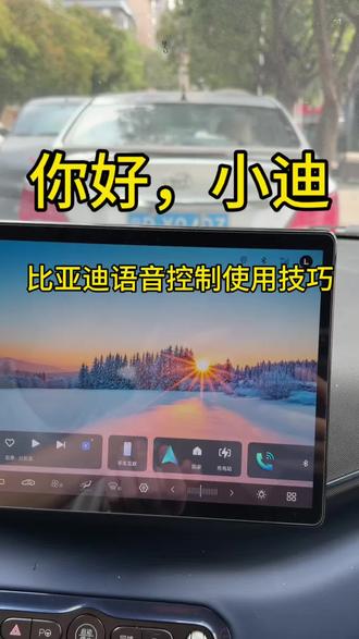 比亚迪你好小迪语音控制使用小技巧分享#比亚迪海鸥 #比亚迪 #每天一个用车知识
