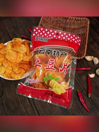 滇锅锅云南特产原切土豆片,甄选云南优质土豆,传统工艺精心烤制,麻辣滋味直击味蕾,口口薄脆无负担,休闲零食好选择。#休闲零食 #办公室零食 #超好吃 #好吃到停不下来