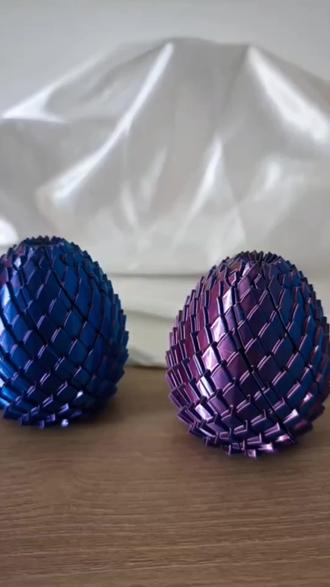 扭转超丝滑!这个解压龙蛋也太好盘了吧? 3D打印的鳞纹龙蛋,扭转手感丝滑到停不下来!环保PLA材质,多色可选,玩着玩着压力就没啦~#手工 #解压玩具 #3d打印 #手工diy #diy