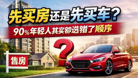 先买房还是先买车?90%年轻人其实都选错了顺序#动画 #高考生 #国补 #日常小常识 #技术革新