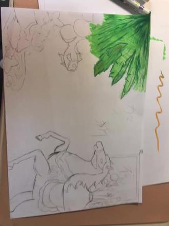 马年手抄报!#手抄报