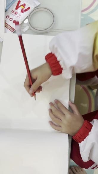 今天我们画小熊啦#儿童绘画 #创意画