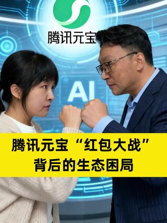腾讯元宝“红包大战”背后的生态困局#知识科普 #元宝 #腾讯 #豆包